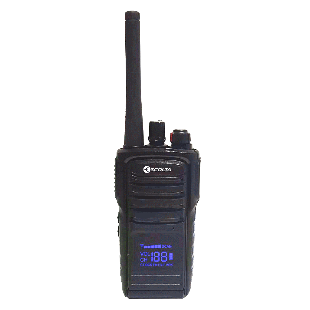 Escolta Alfa RP-301 walkie homologado caza Cataluña