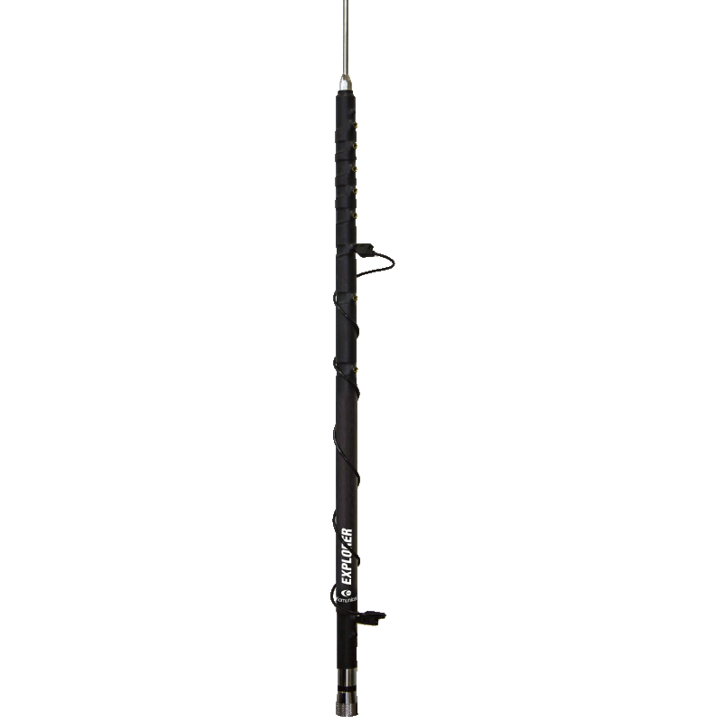 Komunica HF-EXPLORER-2 Antena Multibanda 80/40/30/20/17/15/12/11/10/6 m para uso portable