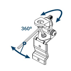 Sirio ASP-5 movimiento eje 3