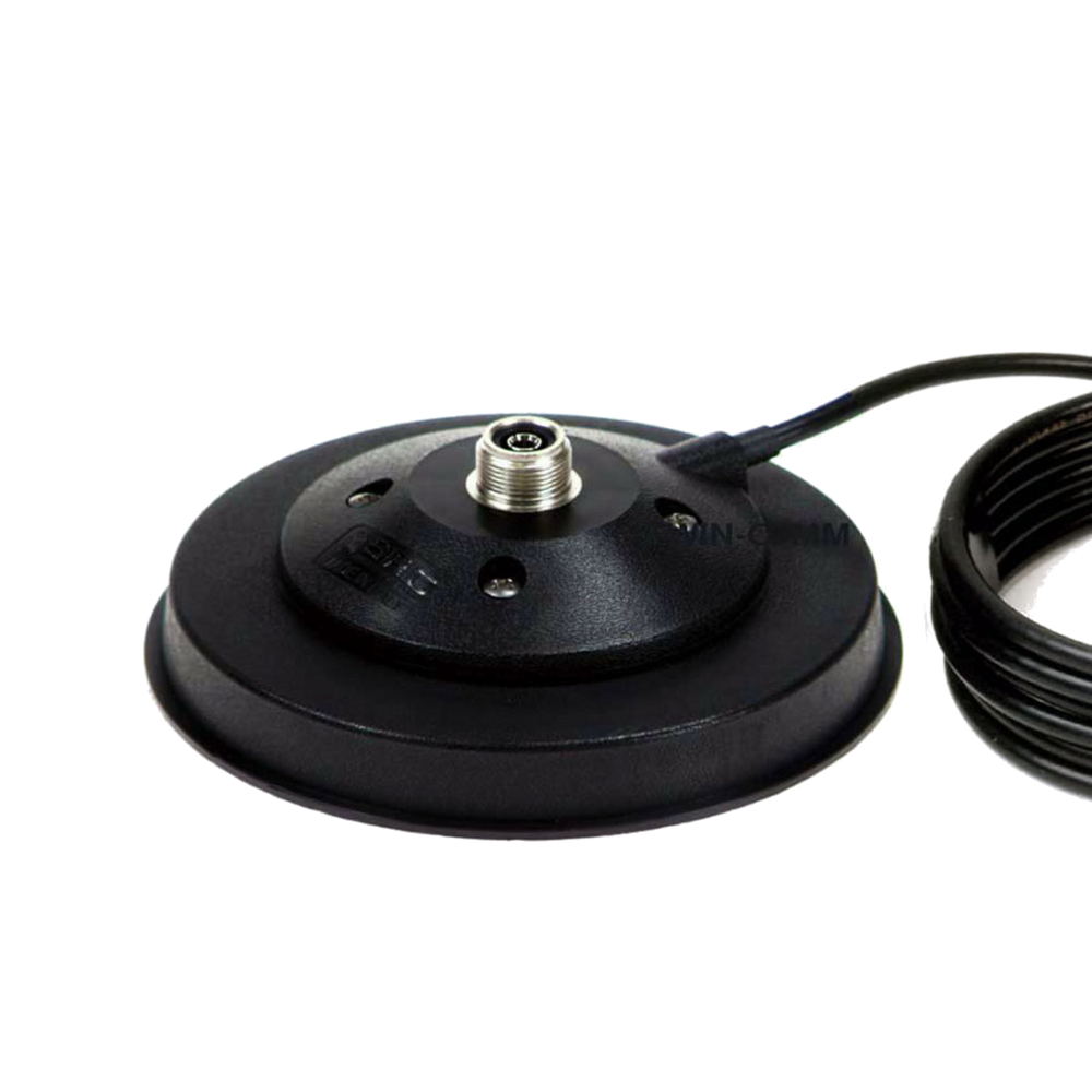 Sirio MAG145PL Base magnética 160 mm para antenas con conector PL - Nuevo diseño, alto magnetísmo