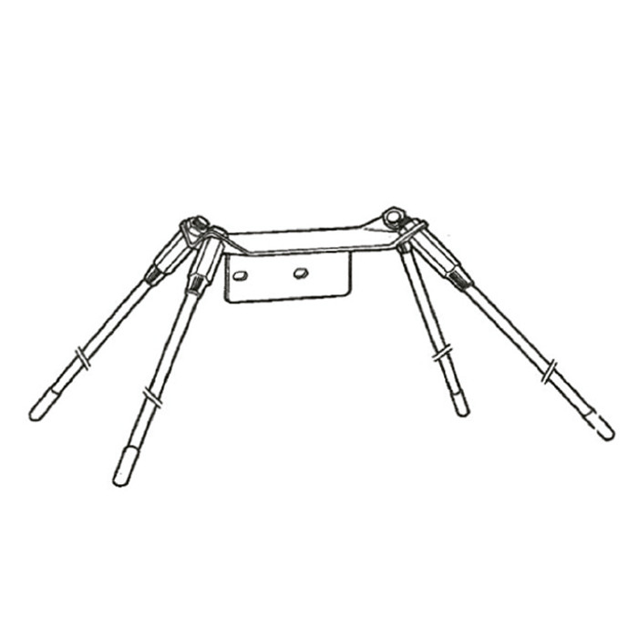 Solarcon IMAX-GPK Kit radiales de tierra para antena MAX-2000