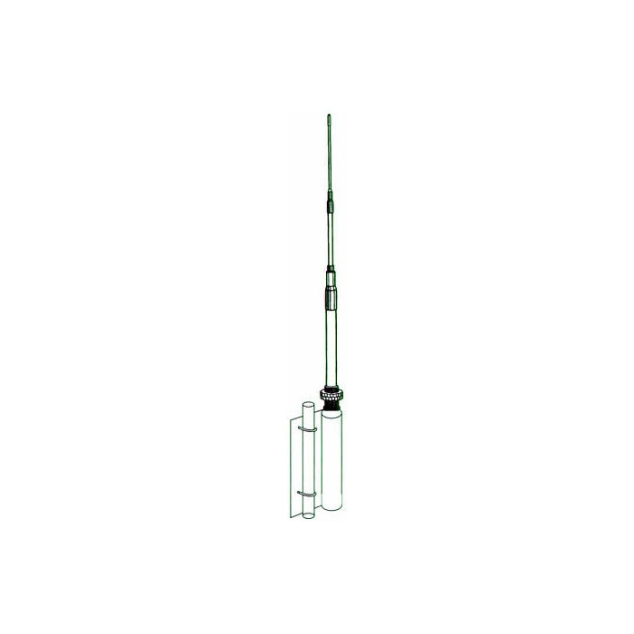 Solarcon MAXOPTIMIZER Antena per base CB 27 MHz 5/8 ona - 26 a 30 MHz - fibra de vidre