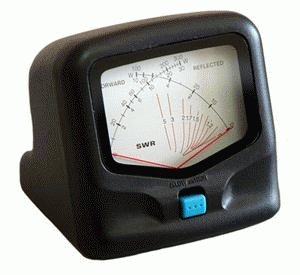 SX-20 Medidor R.O.E. y Watímetro agujas cruzadas, rango frecuencias 1.8-200 MHz, potencia 0.5-300 W
