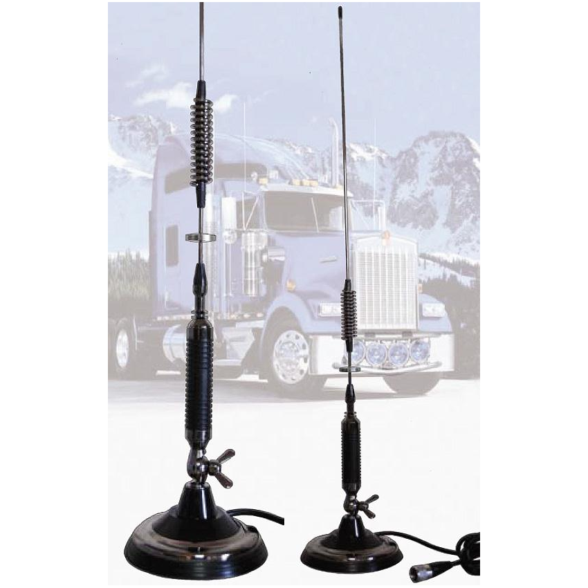 Telecom All Right 1 Antena CB / 27 Móvil, con base magnética y 4m cable