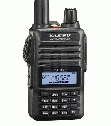 Yaesu FT-4VE Walkie talkie VHF amb receptor rdio FM comercial + pinganillo de regal