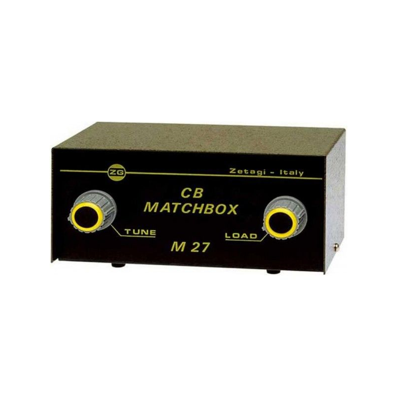 Zetagi M-27 MatchBox acoplador antena de 26 a 28 MHz 500 W
