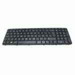 Teclado de recambio para ordenador portátil HP - HP 350 g1 series negro (con marco) 71384