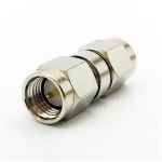 Conector adaptador doble SMA macho
