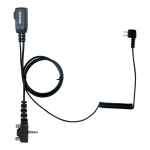 Nauzer PTT32Y2 pulsador y micrófono para conectar cascos Peltor SPORTTAC a walkie Yaesu VX-427, VX-351 y similares